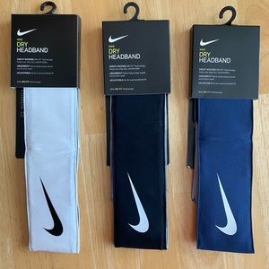 Brand New! Nike tie headbands!